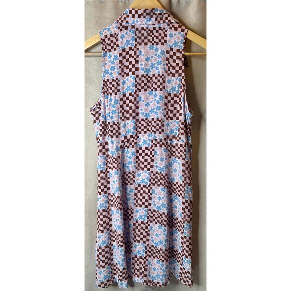 L.A. Hearts Retro Y2K Button Down Tank Dress Size XS - Picture 3 of 5